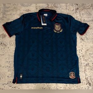 Marathon Authentic Ecuador National Team 100 Years Centenario Jersey Men’s 2XL